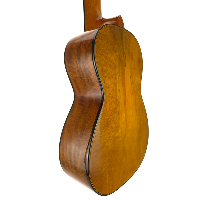 Ohana Solid Mango Limited Edition Konzert Ukulele (CK-220G) #41144 hinten links