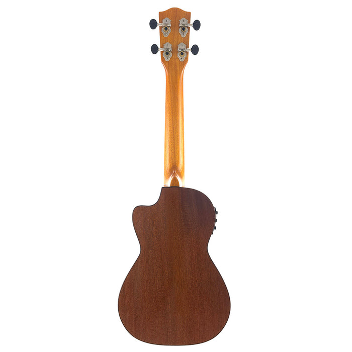 Ohana Cynthia Lin Performance Ukulele Konzert mit aktivem Pickup (CK-35CGE-CL) Rückseite