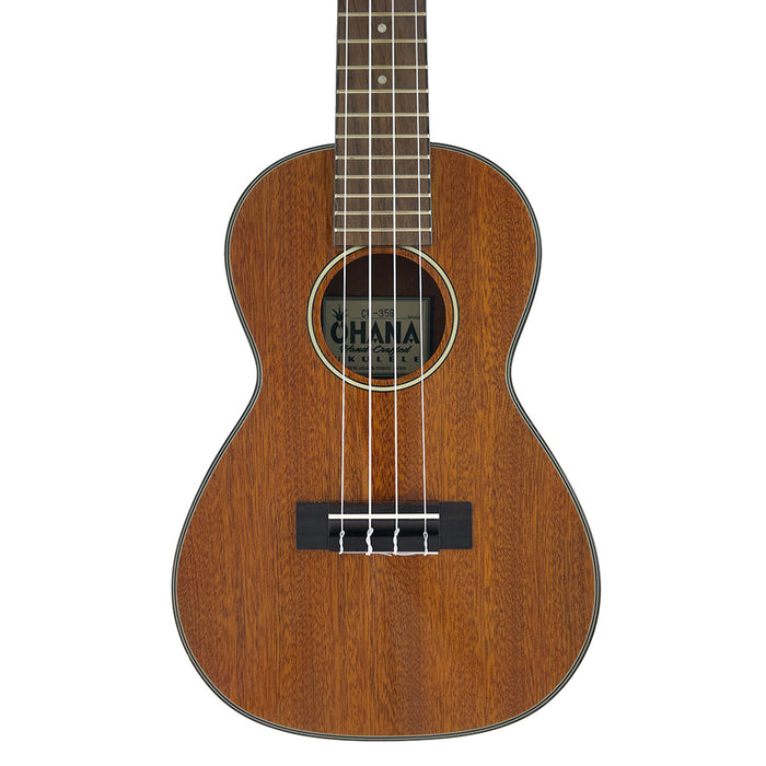 Ohana Solid Mahogany Konzert Ukulele (CK-35G) Decke