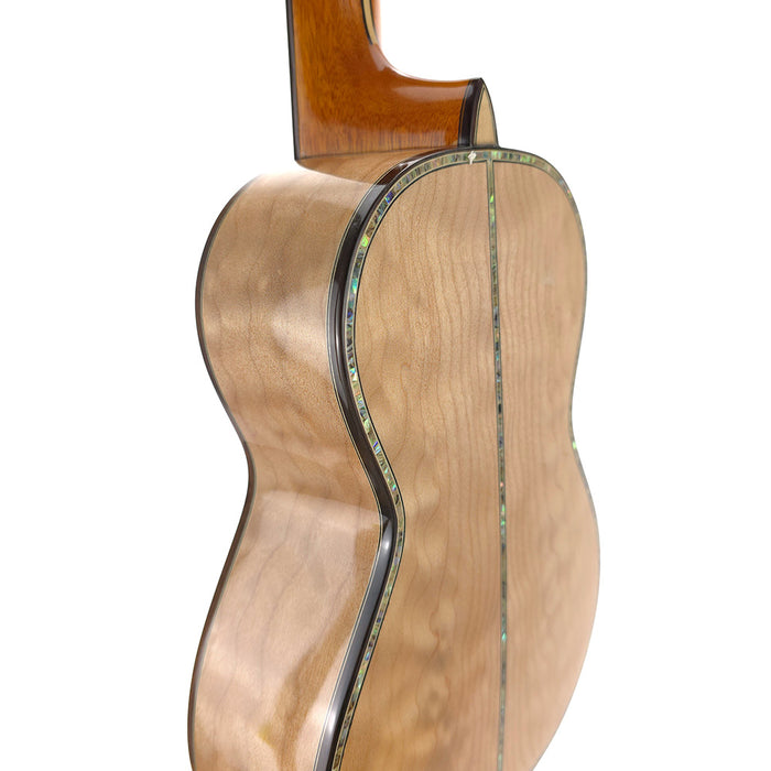 Ohana Limited Edition Quilted Eucalyptus Konzert-Ukulele CK-450-QEL