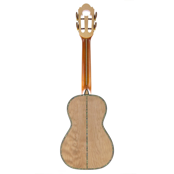 Ohana Limited Edition Quilted Eucalyptus Konzert-Ukulele CK-450-QEL