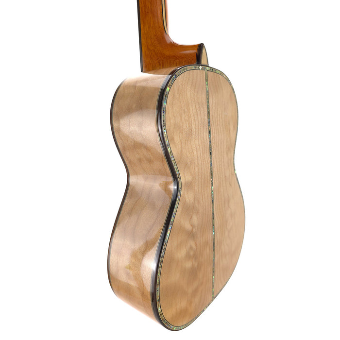 Ohana Limited Edition Quilted Eucalyptus Konzert-Ukulele CK-450-QEL