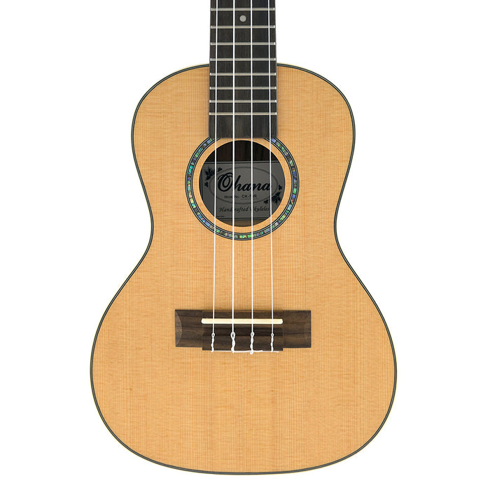 Ohana Solid Spruce/Rosewood Konzert (CK-70R) Decke