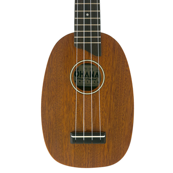 Ohana Solid Mahogany Pineapple Sopran (PK-25G) B-Ware