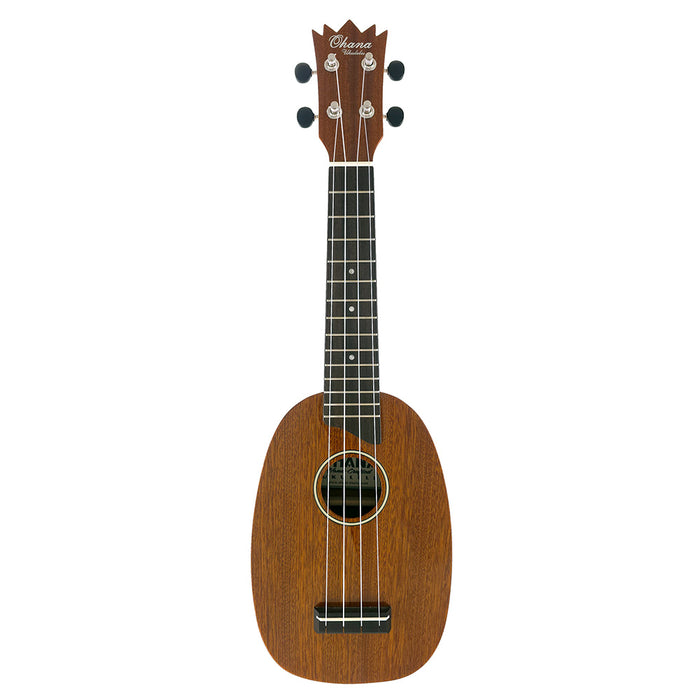 Ohana Solid Mahogany Pineapple Sopran (PK-25G) B-Ware