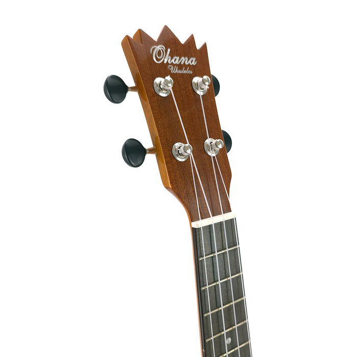Ohana Solid Mahogany Pineapple Sopran (PK-25G) B-Ware