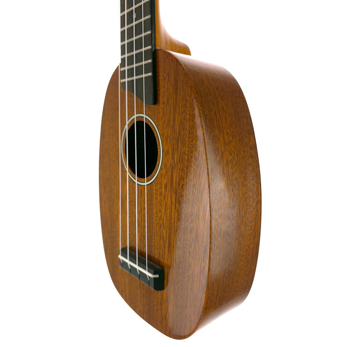 Ohana Solid Mahogany Pineapple Sopran (PK-25G) B-Ware