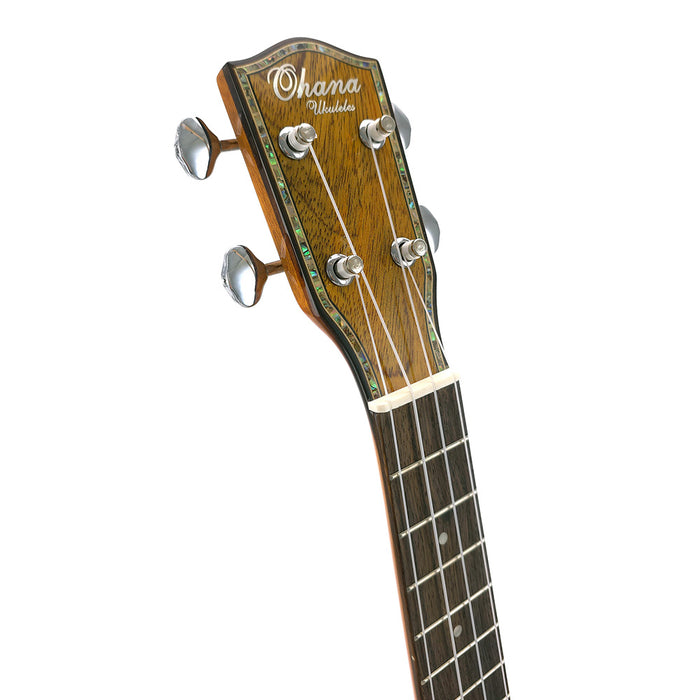Ohana Solid Mango Pineapple Konzert Ukulele PKC-220G Limited Edition 