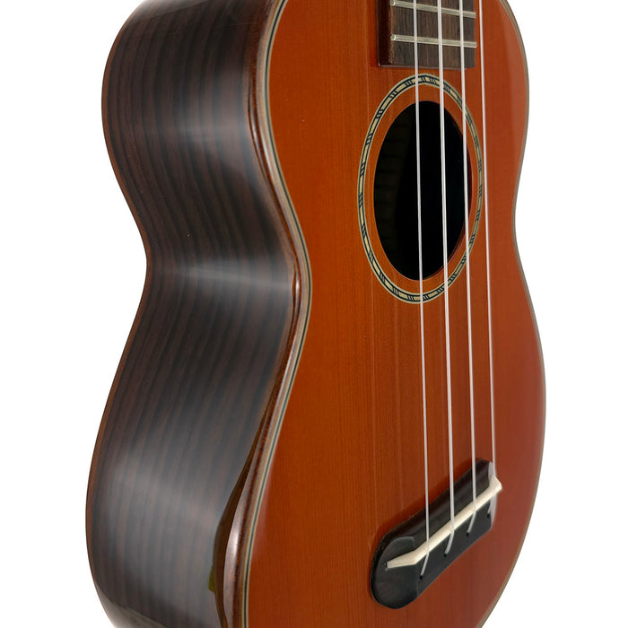 Ohana Solid Cedar / Rosewood Sopran (SK-50G) Detail