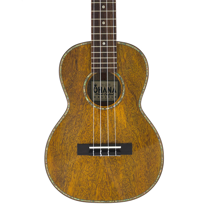 Ohana Solid Mango Limited Edition Tenor Ukulele (TK-220G) #25120312 Decke