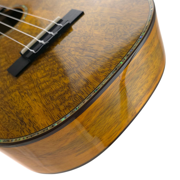 Ohana Solid Mango Limited Edition Tenor Ukulele (TK-220G) #25120312 Steg