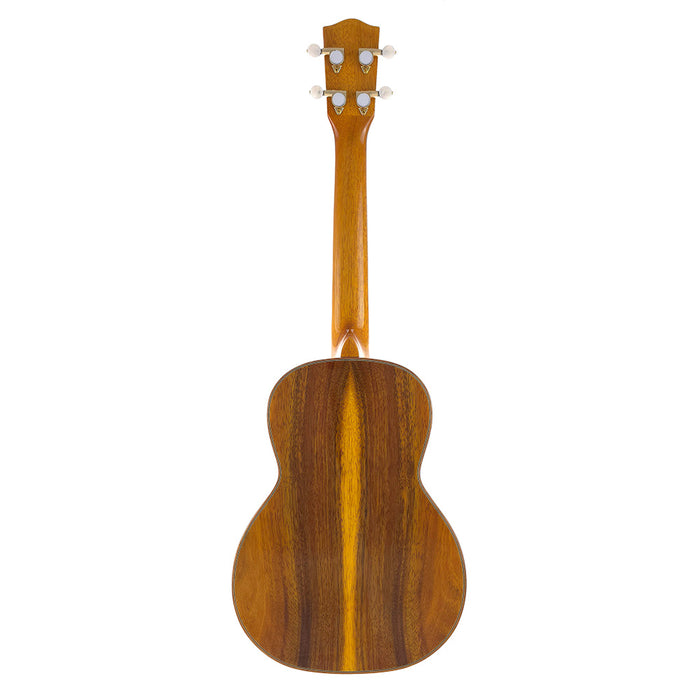 Ohana Limited Edition Solid Koa Tenor (TK-350G) back
