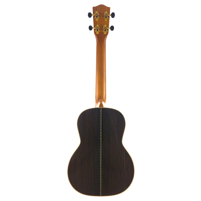 Ohana Limited Edition All Solid Redwood / Rosewood Tenor Ukulele #2609024 (TK-40) Rückseite