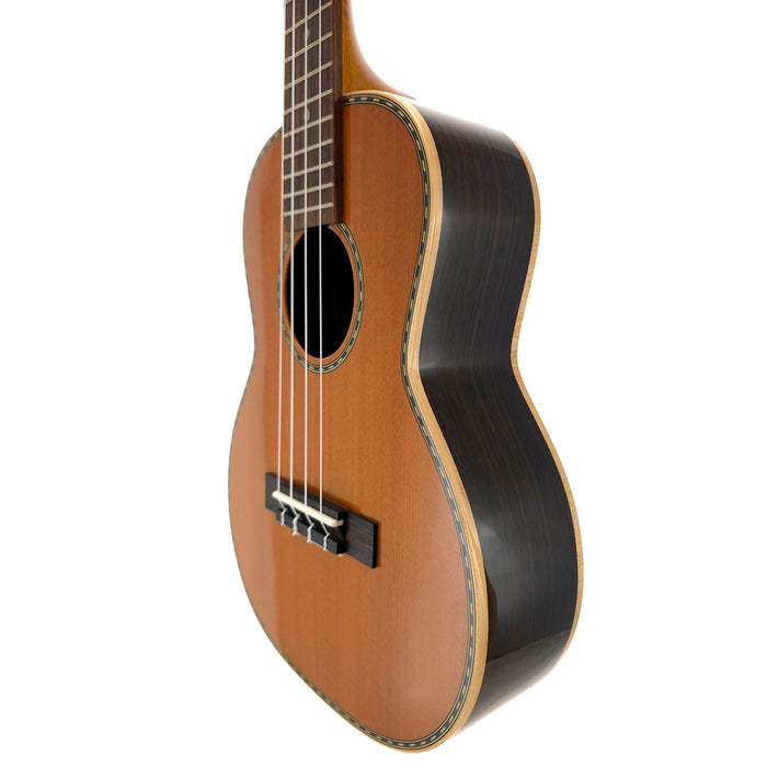 Ohana Limited Edition All Solid Redwood / Rosewood Tenor Ukulele #2609024 (TK-40) rechts