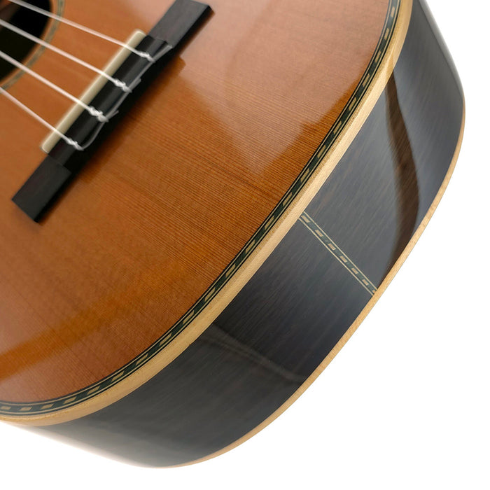 Ohana Limited Edition All Solid Redwood / Rosewood Tenor Ukulele #2609024 (TK-40) Korpus unten