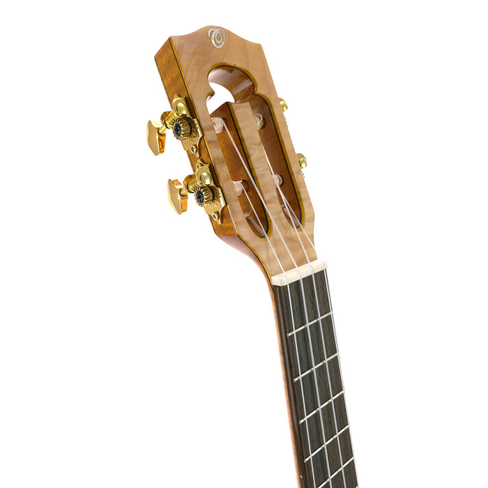 Ohana Quilted Eucalyptus Tenor Ukulele TK-450QEL Limited Edition 