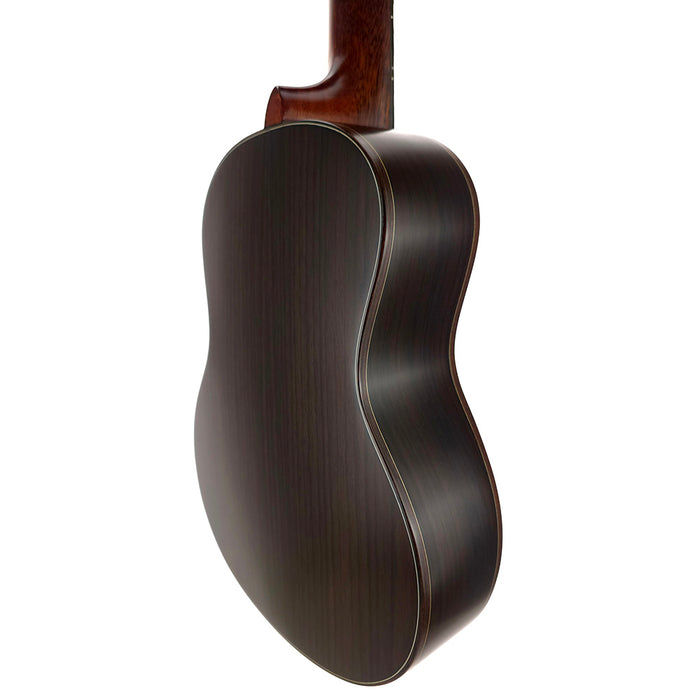 Ohana All Solid Cedar / Rosewood Tenor Ukulele (TK-55) #2609022 hinten rechts