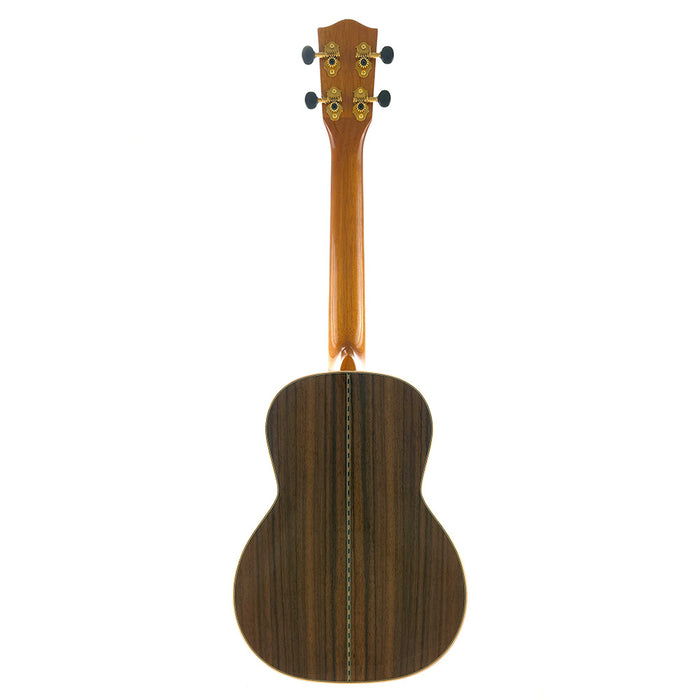 Ohana Limited Edition All Solid Sinker Redwood / Rosewood Tenor Ukulele (TK-42) Rückseite