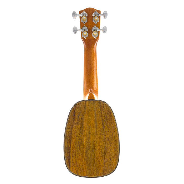 Ohana Solid Mango Pineapple Sopranissimo Ukulele (TTPK-220G) Rückseite