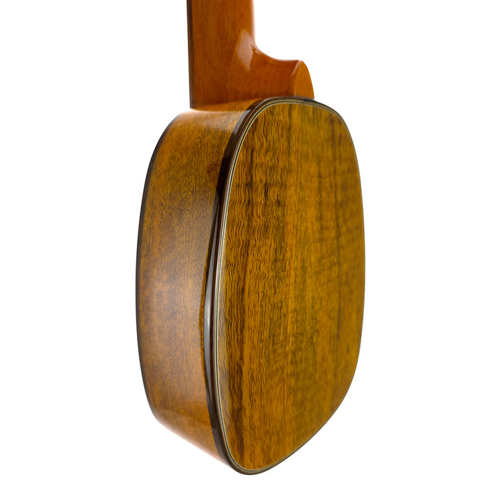Ohana Solid Mango Pineapple Sopranissimo Ukulele (TTPK-220G) hinten links