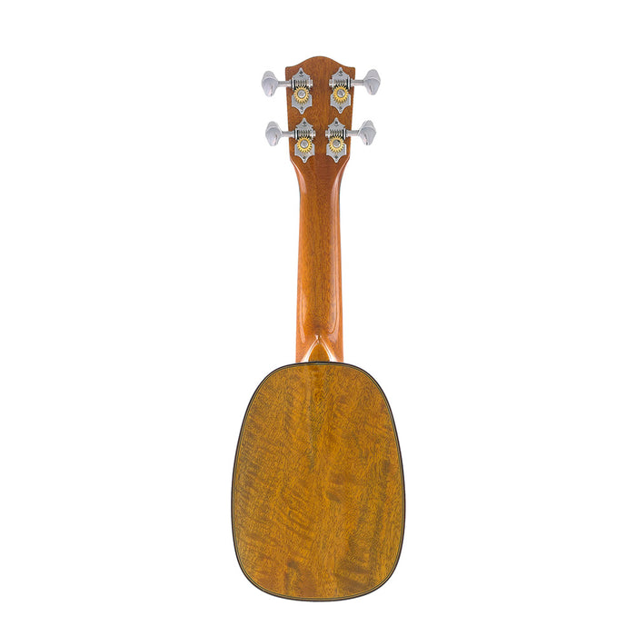 Ohana Solid Mango Pineapple Sopranissimo Ukulele (TTPK-220G) Rückseite