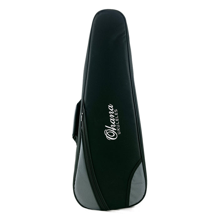 Ohana Deluxe Double Ukulele Gigbag für zwei Tenor-Ukulelen in schwarz/grau (DB2-27GY)