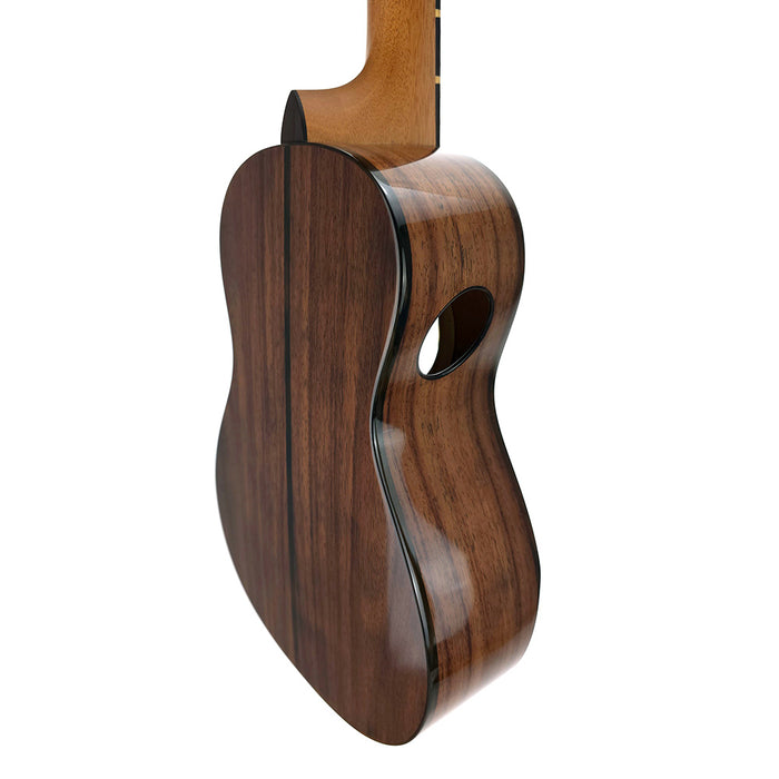'Oli Cedar/Rosewood Gloss Tenor Ukulele L2-TCR #2501368 Korpus hinten rechts