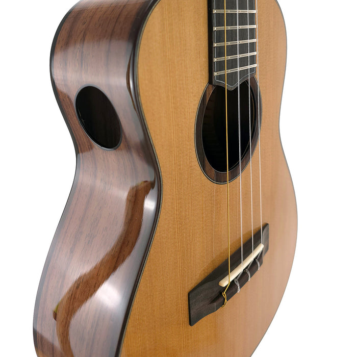 'Oli Cedar/Rosewood Gloss Tenor Ukulele L2-TCR #2501368 Soundport
