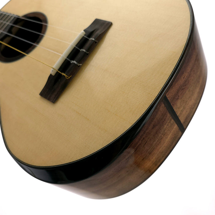 'Oli Spruce/Rosewood Gloss Tenor Ukulele L2-TSR #2501365 Armrest