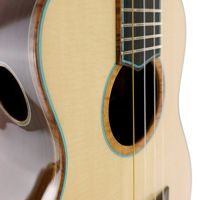 'Oli Milo Tenor Ukulele L3-TSML #2501368 Purfling Detail