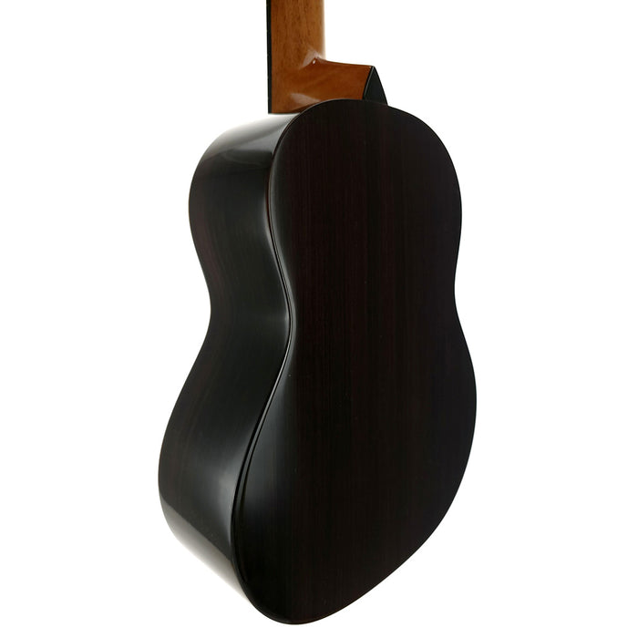 Romero Creations Grand Tenor Cedar/Rosewood Ukulele #21001 hinten links