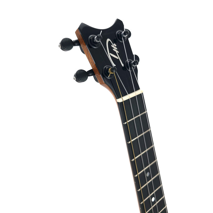 Kopfplatte der Tiny Tenor Mango Ukulele von Romero Creations