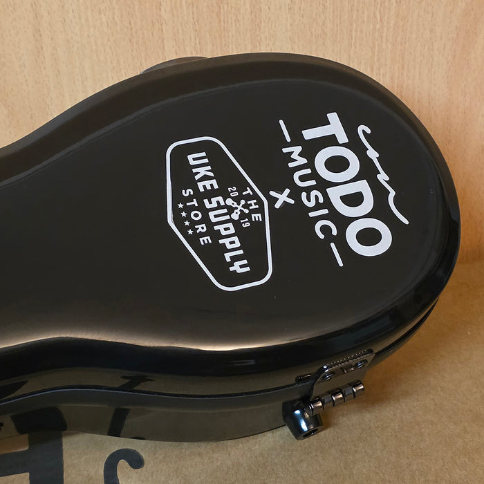 TODO x Uke Supply Premium Fiberglas Case Sopran Ukulele B-Ware #1