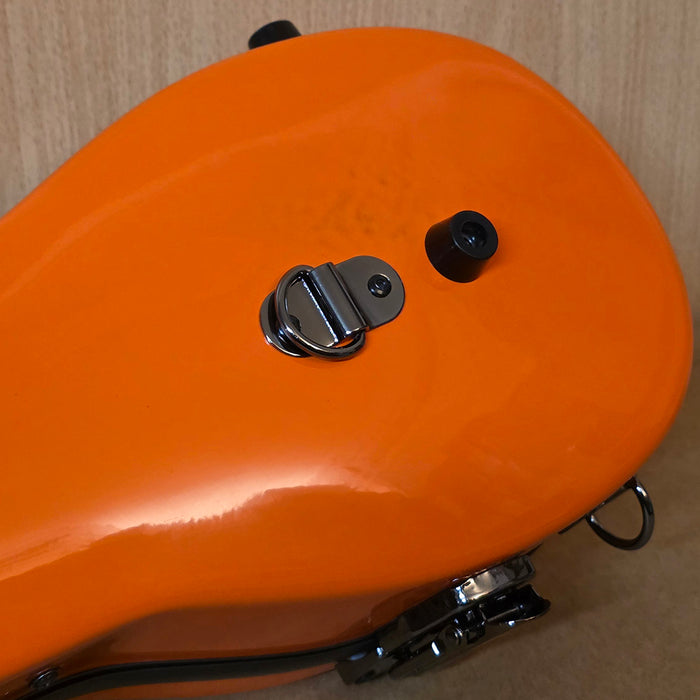 TODO Premium Fiberglas Case Sopran Ukulele Orange-B-Ware