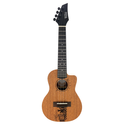TODO "The Journey" Mahagoni Solid Top Konzert-Ukulele