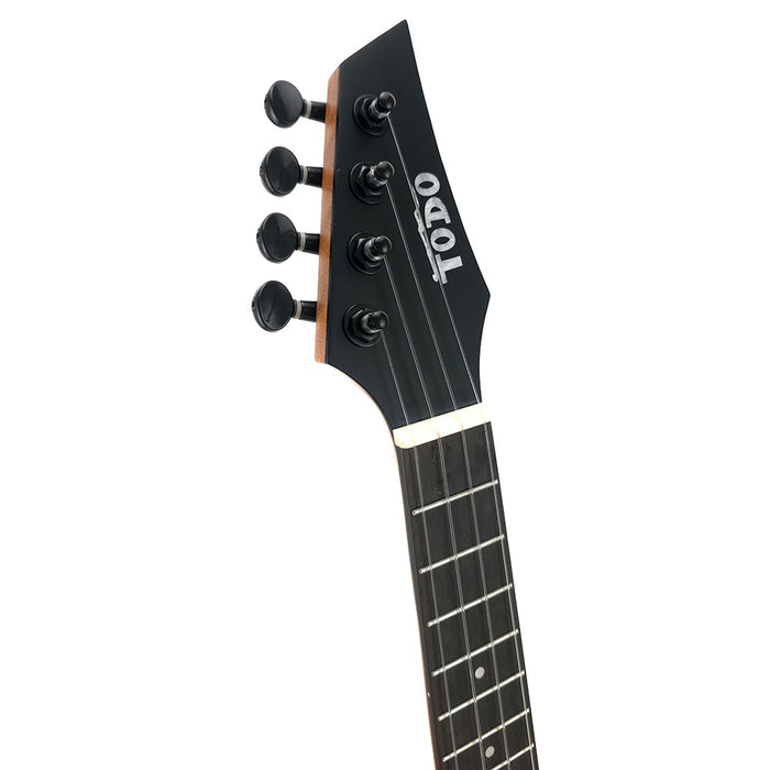 TODO "The Journey" Mahagoni Solid Top Konzert-Ukulele Kopfplatte