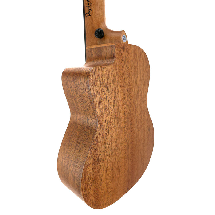TODO "The Journey" Mahagoni Solid Top Konzert-Ukulele hinten links