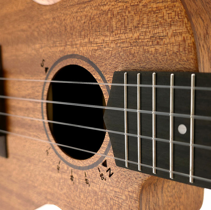 TODO "The Journey" Mahagoni Solid Top Konzert-Ukulele Design 2