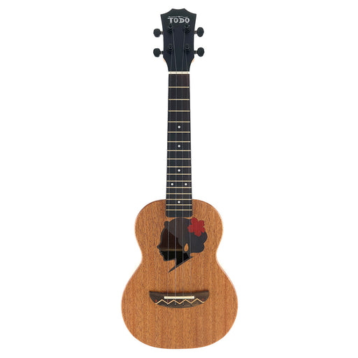 TODO "Hula Girl" Mahagoni Konzert-Ukulele