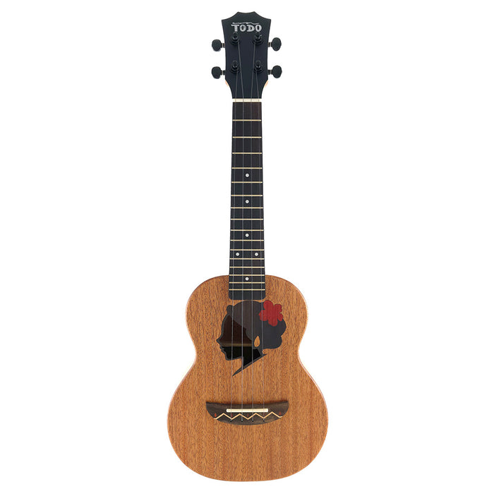 TODO "Hula Girl" Mahagoni Konzert-Ukulele