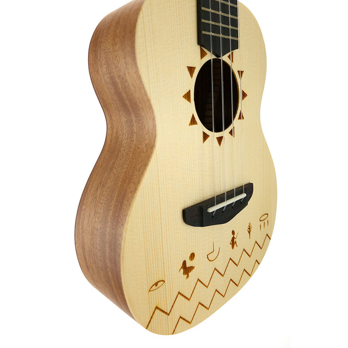 TODO "The Nile" Fichte Konzert-Ukulele