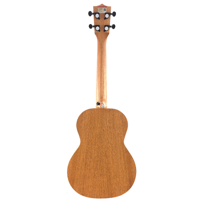 TODO "Love" Mahagoni Tenor-Ukulele Rückseite