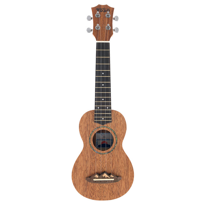TODO "Mount Fuji" Mahagoni Sopran-Ukulele