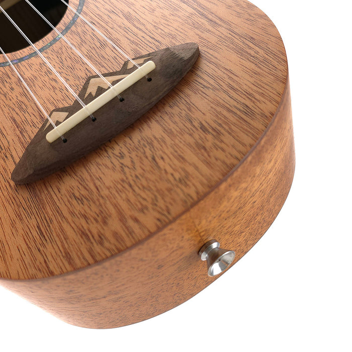 TODO "Mount Fuji" Mahagoni Sopran-Ukulele