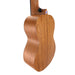 TODO "Love" Mahagoni Sopran-Longneck Ukulele Korpus hinten links