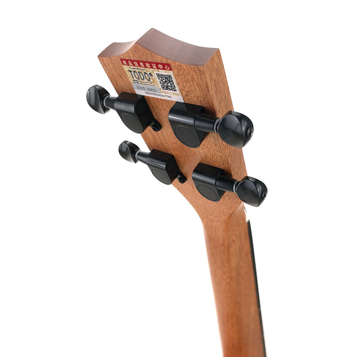 TODO "Love" Mahagoni Sopran-Longneck Ukulele Mechaniken