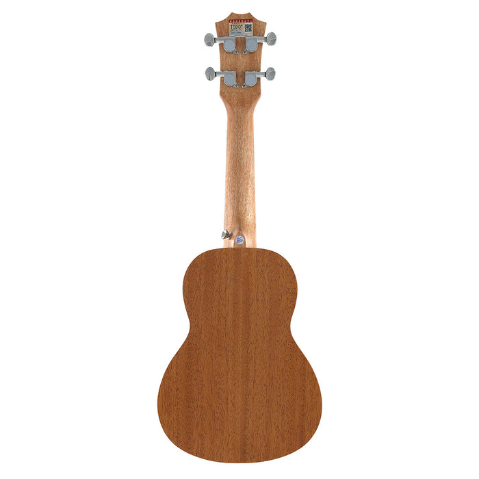 TODO "The Nile" Mahagoni Sopran-Ukulele Rückseite