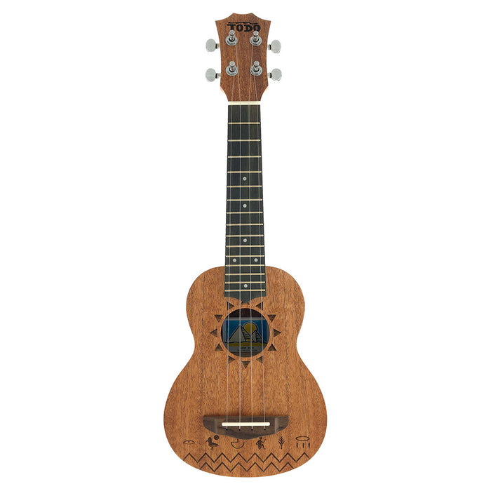 TODO "The Nile" Mahagoni Sopran-Ukulele