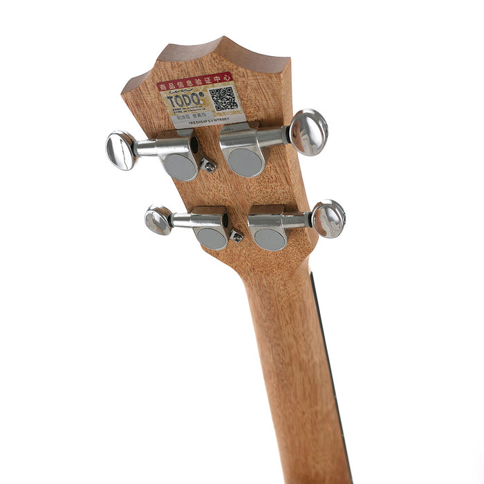 TODO "The Nile" Mahagoni Sopran-Ukulele Mechaniken