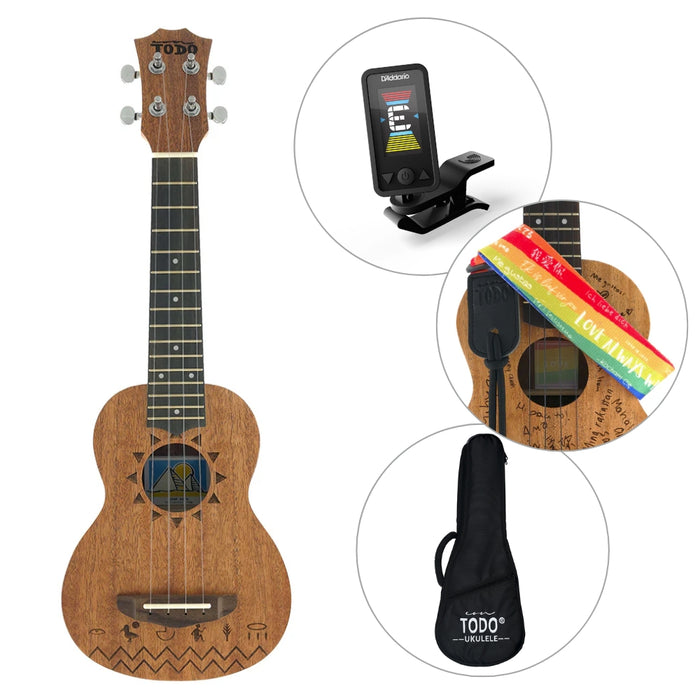 TODO "The Nile" Sopran-Ukulele Einsteigerset